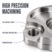 Pièces usinées CNC multi-axes en acier inoxydable 316L, titane, aluminium – Fournisseur de composants de précision pour la robotique