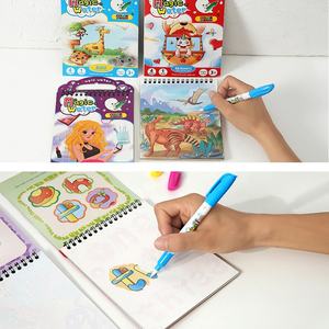 Libro de Dibujo Mágico con Agua, Libro de Garabatos con Bolígrafo Mágico, Libro de Dibujo con Agua Mágica - Product Image 5
