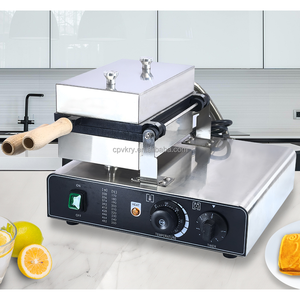 Machine à gaufres professionnelle en forme de banane, <span class=keywords><strong>2000W</strong></span>, électrique, revêtement antiadhésif, chauffage double face, chauffage uniforme, usage commercial - Product Image 5