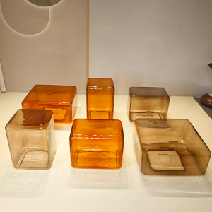 Tavolino da Caffè Moderno e Semplice <span class=keywords><strong>in</strong></span> <span class=keywords><strong>Vetro</strong></span> Colorato di Lusso per Soggiorno, Divano, Comodino, Arredamento Casa - Product Image 4