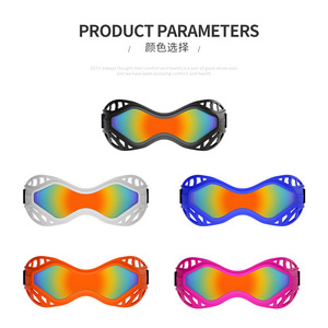 Lunettes de moto à monture complète, lentille sphérique en polycarbonate, protection UV, antidérapantes, pour sports de plein air, pour hommes - Product Image 4