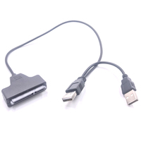 USB ke kabel SATA Insert Hard Disk Mdvr untuk mengakses komputer untuk membaca Data transmisi SSD jalur ekspor