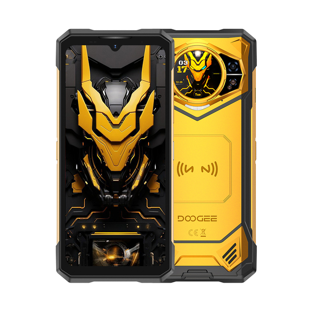 DOOGEE S200 X 5G 12GB 512GB Rugged Phone MTK Dimensity 7050 10100mAh 33W Battery 6.72-inch FHD+120Hz IPS Screen