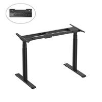 Bureau de travail à domicile, mobilier moderne ergonomique en bois, bureau debout réglable en hauteur, bureau d'ordinateur électrique à double moteur