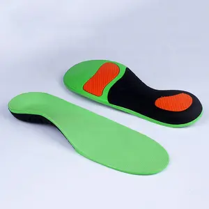 Arch Support Flat Foot Orthopedic Shock Absorption Comfort Pu Foam Material Air Cushion Breathe Othotic Insoles Suppliers