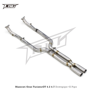 Collecteur d'échappement COC X Pipe pour <span class=keywords><strong>Maserati</strong></span> Gran Turismo GT 4.2/4.7 2008-2023 en acier inoxydable, collecteur d'échappement de compétition - Product Image 6