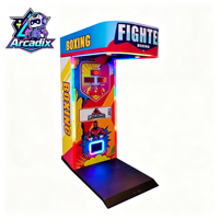 Machine de boxe d'arcade à monnayeur pour enfants, simulateur de gros coup de poing ultime pour centre commercial, parc d'attractions, centre de divertissement familial