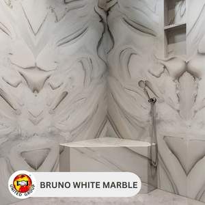 Marbre blanc Bruno de fabrication indienne pour la décoration murale de cuisines et salles de bain de villas et hôpitaux, export en gros à prix avantageux - Product Image 5