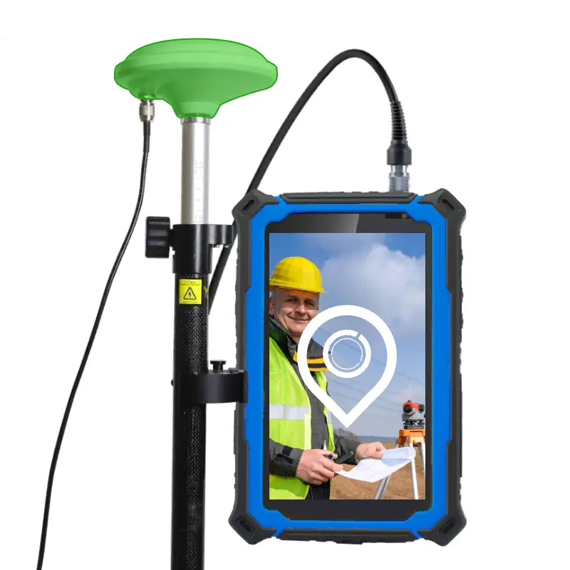 HUGEROCK G71F Gnss Rtk Ntrip Gps-Testgeräte Positionierung Navigation Vermessungsgeräte robustes Tablet Industrie-Tablet-PC