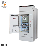 Armoire de démarreur progressif haute tension de qualité supérieure SHMV-DN 13.8KV, indice de protection IP54, communication Modbus RTU pour projets de moteurs industriels
