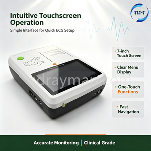 Electrocardiógrafo Veterinario <span class=keywords><strong>de</strong></span> 12 Derivaciones con Wifi, Monitor Cardíaco Preciso con Impresora para Clínica Veterinaria - Product Image 2