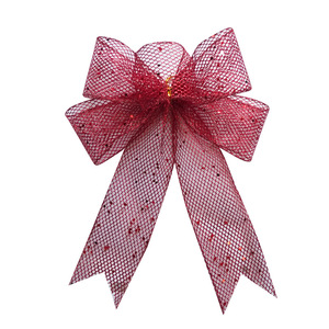 Cinta de Tul con Lentejuelas JQ para Decoración Navideña, Lazos, Manualidades, Envoltura de Regalos, Diseño Floral y de Puntos - Product Image 5