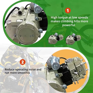 S130 Motorcycle <strong>Engine</strong> 4 Stroke Air <strong>Cooled</strong> CDI Ignition Electric &amp; Kick Start Replacement <strong>Engine</strong> - Product Image 4