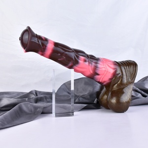 NNSX Long Big Monster Horse <b>Dildo</b> With Suction Cup Silicone Horse Cock XXL 12 Inch Big Sex Toys for Woman Man Anal Toy - Product Image 6