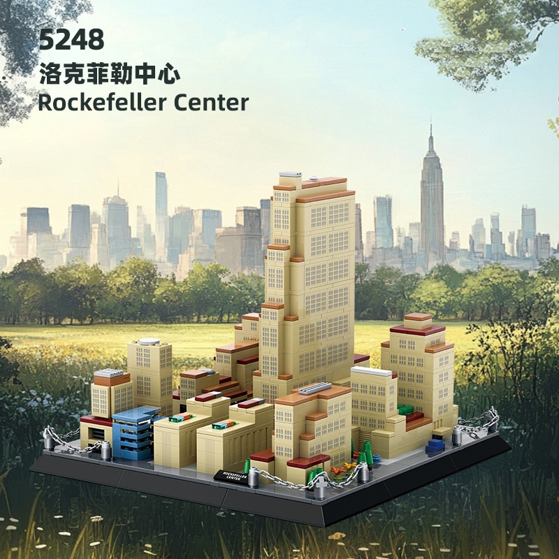 WANGE 5247-5249 Building Blocks - Creative Mini Toys