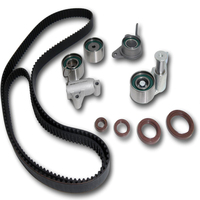 Kit de courroie de distribution joint de couvercle de pompe à eau pour 01-05 Honda Civic VTEC 1.7L D17A