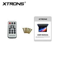 XTRONS 1920X1080 17,3 "Full HD Ultra Wide TFT 16:9 Monitor de techo abatible para automóvil