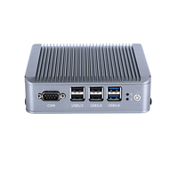 Nueva Mini PC Industrial de Bajo Costo J1900 4G 128G 2 LAN 6 COM VGA Sin Ventilador con 3 Años de Garantía, Muestra Disponible