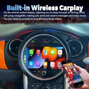 Radio para Auto con Navegación GPS Android Auto QLED de 9 Pulgadas, con WiFi 4G, para BMW Mini Cooper R50 R52 2003 2004 2007 - Product Image 3