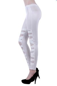 stati Uniti Amazon modelli di esplosione di nove punti dei pantaloni <span class=keywords><strong>opaca</strong></span> imitazione cuciture in <span class=keywords><strong>pelle</strong></span> leggings di pizzo - Product Image 2