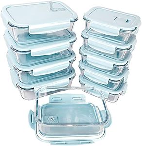 Cheap High Borosilicate Glass Food Storage <b>Container</b> Set with <b>Plastic</b> <b>Lid</b> Microwavable & Eco-Friendly - Product Image 1