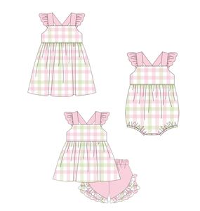 Boyis Boutique Custom Smocked Baby Girl <strong>Dress</strong> Baby Girl Knit Cotton <strong>Dress</strong> Toddler Girls <strong>Dresses</strong> - Product Image 4