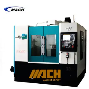 Máquina CNC de 4 ejes VDLS850, 12000rpm, DMTG, alian, centro de mecanizado Vertical