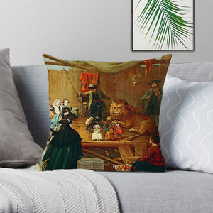 Célèbre peinture série 45X45 lin salon canapé Art lin taie d'oreiller - Product Image 3