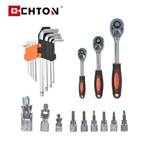 Juego de Llaves de Tubo CHTON Kawataku de 151 Piezas, 24 y 72 Dientes, Kit de Herramientas de Reparación Mecánica Automotriz para Reparaciones del Hogar y del Automóvil - Product Image 3