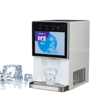 Portable Commercial Table-top Home Restaurant Bar Touch screen Ice Maker