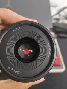 Lente Gran Angular Yongnuo 35mm F1.8 de Segunda Mano, Lista para Enviar, para Cámaras DSLR Fuji// con Montura Prime Focus - Product Image 5