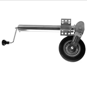 <span class=keywords><strong>Rueda</strong></span> de Remolque de 60 mm con Soporte en K, Capacidad de 272 kg, <span class=keywords><strong>Rueda</strong></span> de Goma de 200x60 mm con Llanta de Metal para Remolque de Caravana - Product Image 3