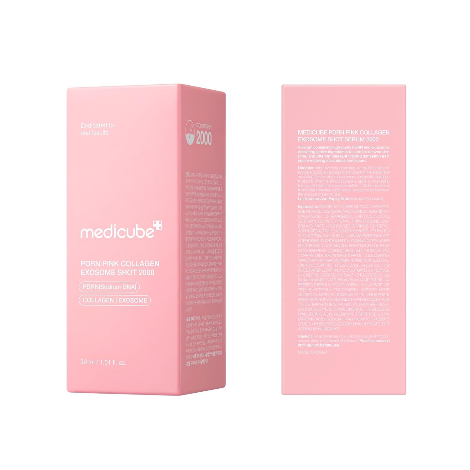 medicube PDRN Pink Collagen  Shot Serum 7,500