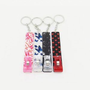 Créez votre propre porte-clés en plastique pour cartes de crédit, personnalisé pour les ongles longs - Product Image 6