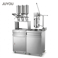 Automatische, hoog-efficiënte machine voor het vullen van fruitjam, pindakaas, Nutella en churros van voedingsmiddelenkwaliteit.