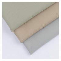 Polo pour homme en tissu brocart gaufré premium 180g, nylon à petits carreaux, résistant à l'abrasion, décontracté, printemps/été, tricoté