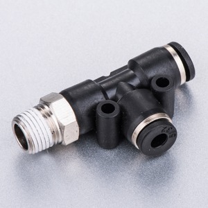 อะไหล่ลมแบบใหม่ ข้อต่อพลาสติกแบบกดเร็ว ข้อต่อท่อแบบสัมผัสเดียว PC PL PE PU PV PM สำหรับร้านอาหาร ร้านพิมพ์ - Product Image 4