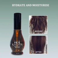 Sérum Capillaire Réparateur Essentiel à l'Extrait de Menthe Poivrée Biologique et à l'Huile d'Argan pour Hommes et Femmes – Fortifie et Nourrit