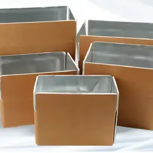 Custom aluminum foil Cardboard Packaging Mailing Moving Shipping Boxes Corrugated insulated Box Cartons