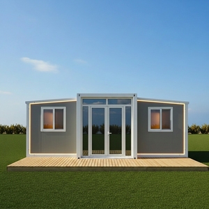 Casa Contenedor Expandible Portátil, <span class=keywords><strong>Espacio</strong></span> de Vivienda Moderno de Lujo Estilo Granja para Uso en Talleres y Hoteles - Product Image 1