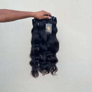 Cheveux naturels de qualité 11A 12A Cheveux vierges à cuticule alignée vente en gros vendeurs de cheveux de temple indiens vierges bruts non transformés - Product Image 2