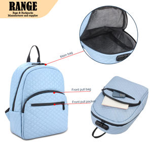 Mochila Oem a prueba de olores, bolso de hombro de Pu y carbono para <span class=keywords><strong>mujer</strong></span>, con olor con cierre de cremallera impermeable, bolsas secretas para niñas, opciones flexibles - Product Image 4