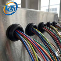 Bouchons en caoutchouc silicone NBR/EPDM de qualité ingénierie personnalisés - Moulés avec précision en forme de T pour batteries de véhicules électriques et applications robotiques