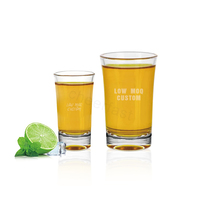 Cheerfast Fabricant Ensemble de verres à liqueur à base de tequila 20ml les plus populaires et mini verre à liqueur transparent pour whisky