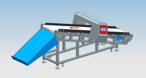 Alta Sensibilidade Tela Tátil Detector De Metais De Alimentos Equipamento De Teste De Segurança Alimentar Máquina De Detecção De Metais Transportadora - Product Image 6