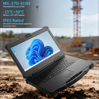 Laptop Rugged ODM OEM Intel 15.6 Pollici IP65 4G/5G NFC WiFi LTE per Uso Aziendale, SSD, Nuova Versione Antideflagrante