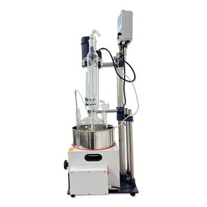 Phản ứng nhiệt thủy tinh một lớp, dung tích nhỏ 1-5L, dùng cho tách tách, kết tinh, chưng cất - Product Image 2