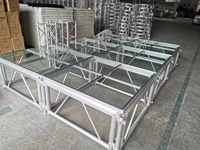 Scène de mariage en aluminium transparente de haute qualité à prix d'usine