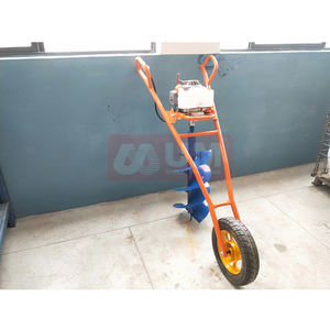 Хм тележка хорошего качества земли, земельный шнек сверлы, одно колесо дрель, земельный шнек сверлы - Product Image 3