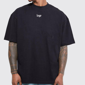 Vente en gros T-shirts pour hommes 100% coton T-shirt uni surdimensionné à impression 3D personnalisée Sérigraphie en <span class=keywords><strong>mousse</strong></span> T-shirts pour hommes grande taille - Product Image 1